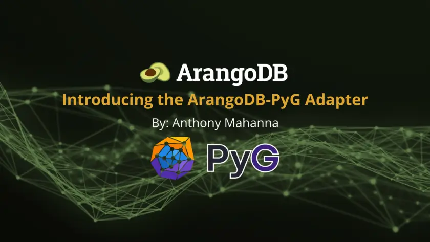 Introducing the ArangoDB PyG Adapter 2